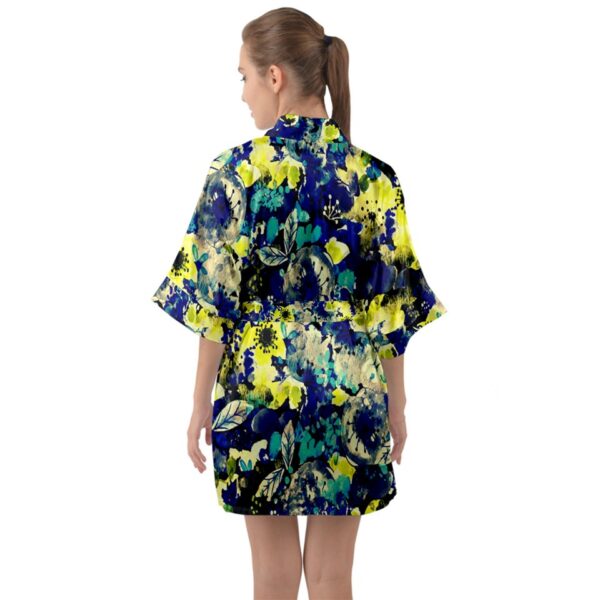 Bloom Satin Kimono - Image 2