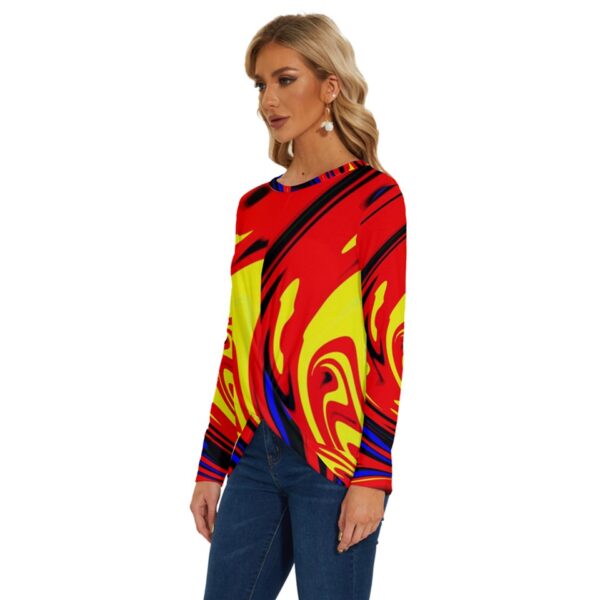 Hellfire Long Sleeve Crew Neck Pullover Shirt - Image 3