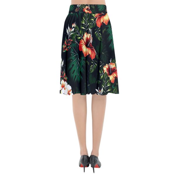 Alohan Nights Flared Midi Skirt - Image 2