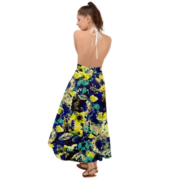 Bloom Backless Maxi Beach Dress - Image 2