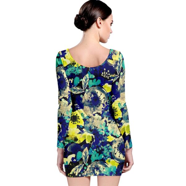 Bloom Classic Long Sleeve Bodycon Dress - Image 2