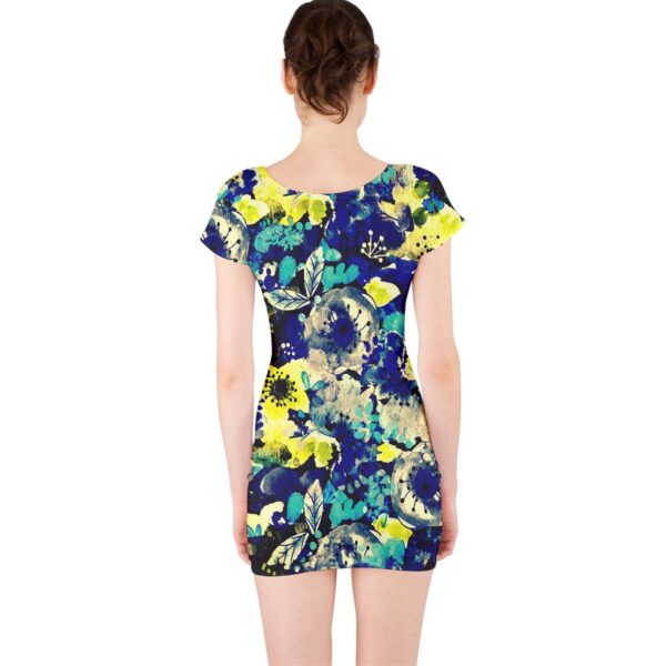 Bloom Classic Short Sleeve Bodycon Dress - Image 2