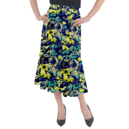 Bloom Mermaid Maxi Skirt