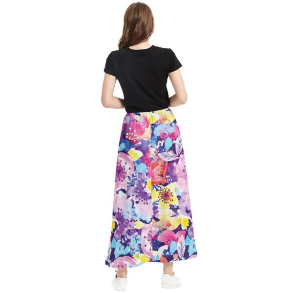 Blossom Chiffon Maxi Skirt - Image 2