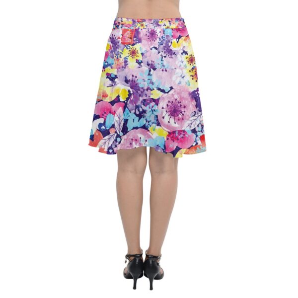 Blossom Chiffon Wrap Skirt - Image 4