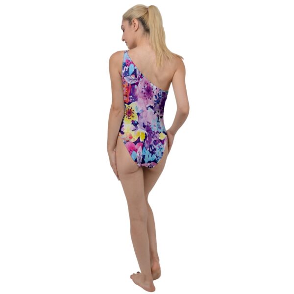 Blossom Classic One-Shoulder One Piece Swimsuit - Image 2