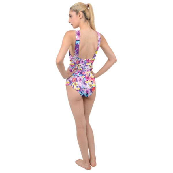 Blossom Classic Surplice One Piece Swimsuit - Image 2