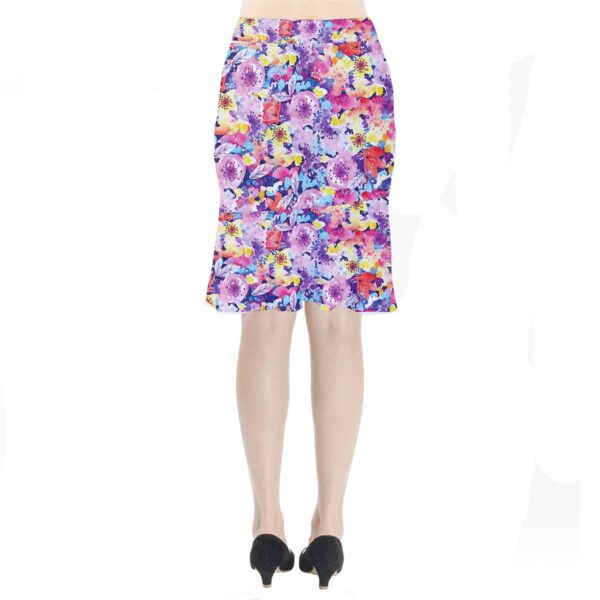 Blossom Mermaid Midi Skirt - Image 4