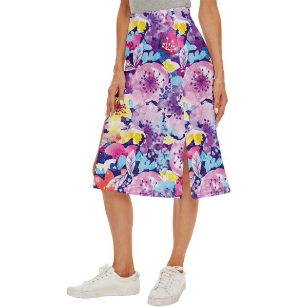 Blossom Panel Midi Skirt - Image 2