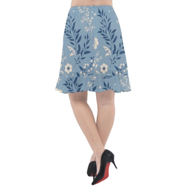 Breeze Chiffon Fishtail Midi Skirt - Image 2