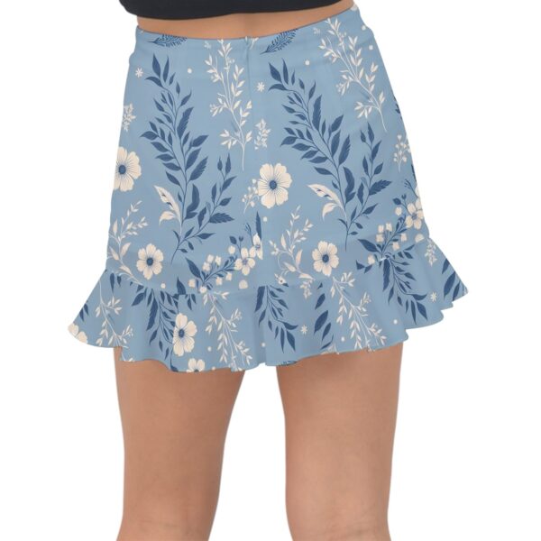 Breeze Chiffon Fishtail Mini Skirt - Image 2