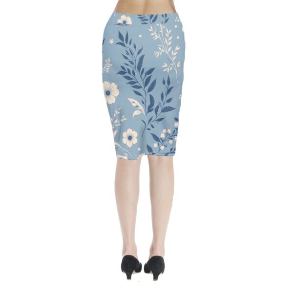 Breeze Slit Wrap Bodycon Skirt - Image 2