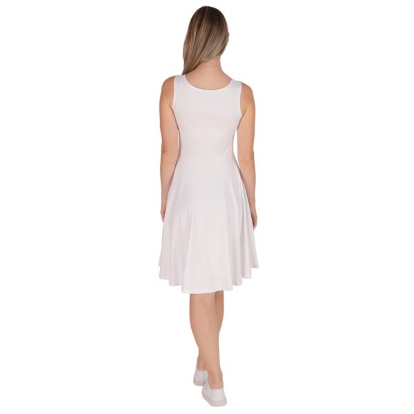 Alohan Nights Classic Pocketed Fit & Flare Dress - Image 4