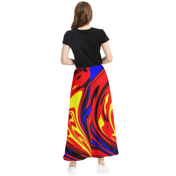 Hellfire Chiffon Maxi Skirt - Image 2