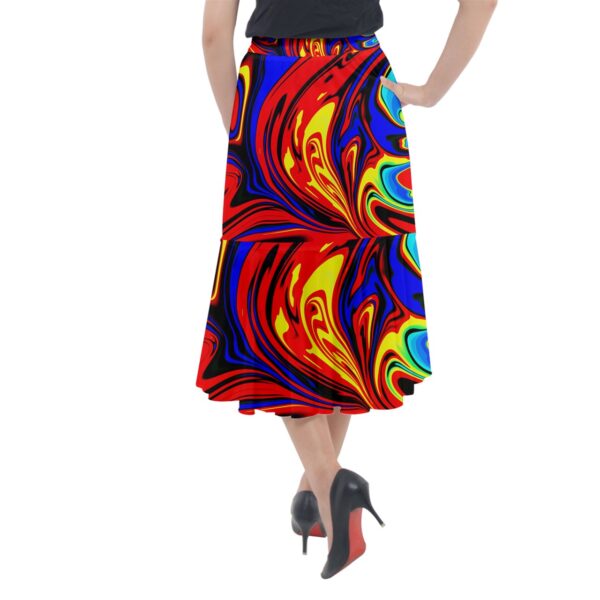 Hellfire Mermaid Maxi Skirt - Image 2