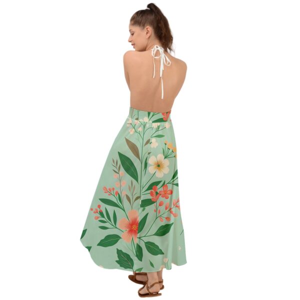 Meadow Backless Maxi Beach Dress - Image 2