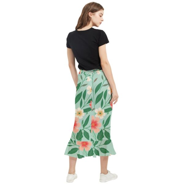 Meadow Chiffon Fishtail Maxi Skirt - Image 2