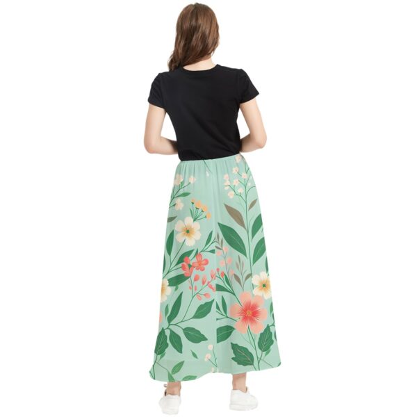 Meadow Chiffon Maxi Skirt - Image 2