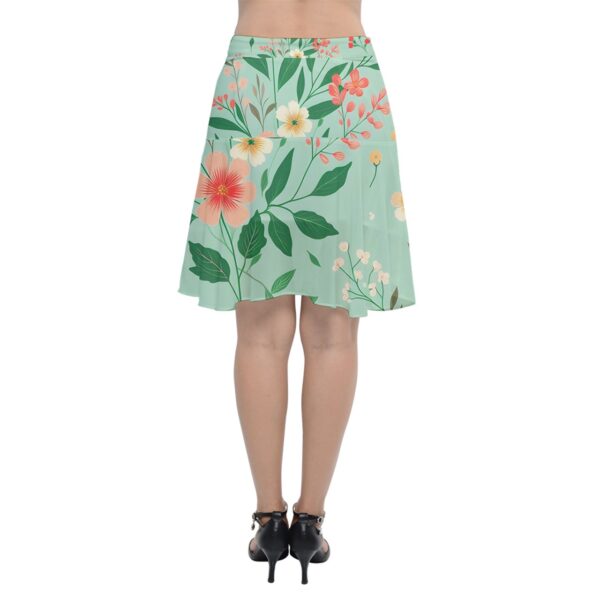 Meadow Chiffon Wrap Skirt - Image 2