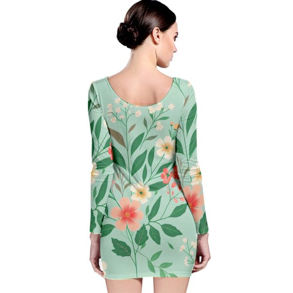 Meadow Classic Long Sleeve Bodycon Dress - Image 2