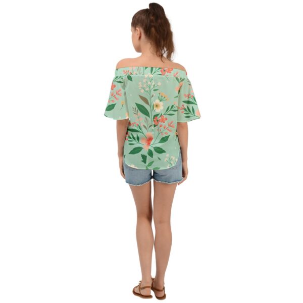 Meadow Off Shoulder Short Sleeve Top - Image 2