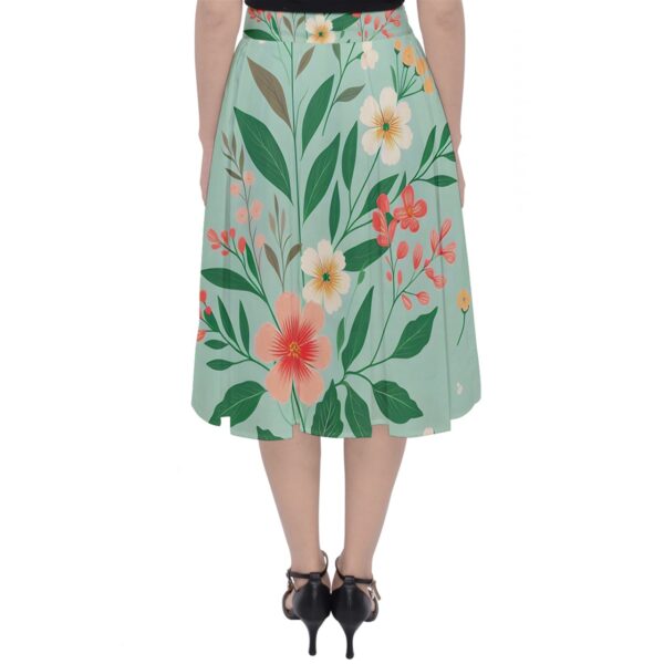 Meadow Pleated Midi Skirt - Image 2