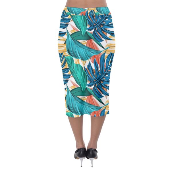 Monstera Classic Pencil Skirt - Image 2