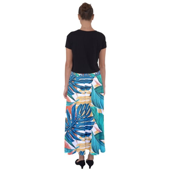 Monstera Flared Maxi Skirt - Image 2