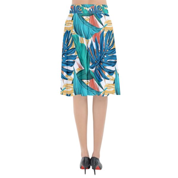 Monstera Flared Midi Skirt - Image 2