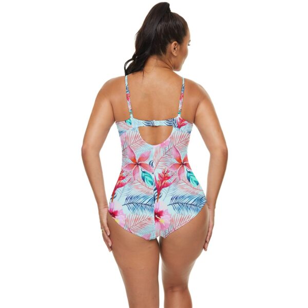 Pastel Paradise Classic Sweetheart One Piece Swimsuit - Image 2