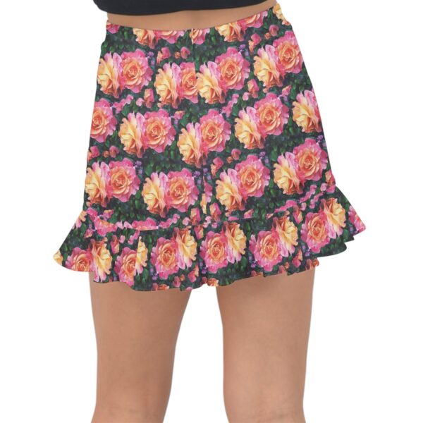 Rosalia Chiffon Fishtail Mini Skirt - Image 2