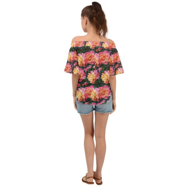 Rosalia Off Shoulder Short Sleeve Top - Image 2