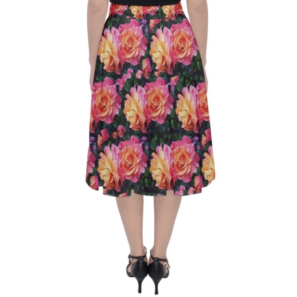 Rosalia Pleated Midi Skirt - Image 2