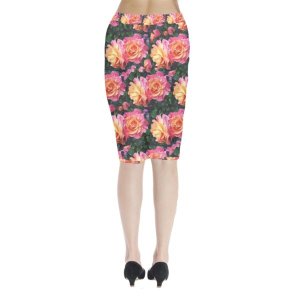 Rosalia Slit Wrap Bodycon Skirt - Image 2