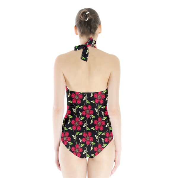 Summer Nights Classic Halter One Piece Swimsuit - Image 2