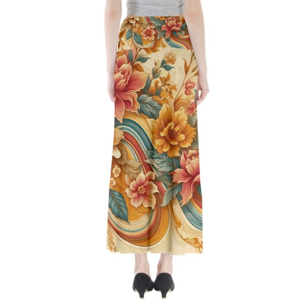 Sunset Florals Classic Maxi Skirt - Image 2