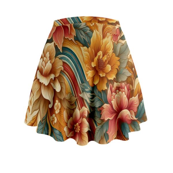 Sunset Florals Classic Mini Skirt - Image 2