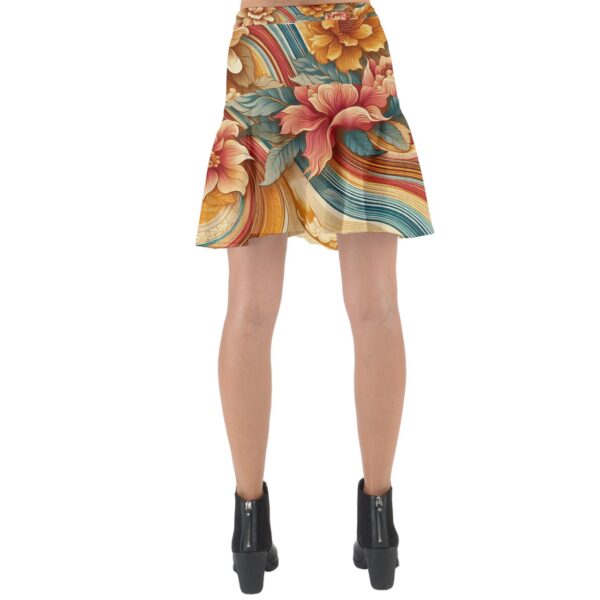 Sunset Florals Classic Wrap Skirt - Image 2