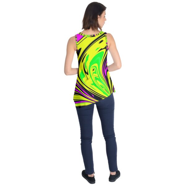 Toxicity Asymmetrical Sleeveless Top - Image 2