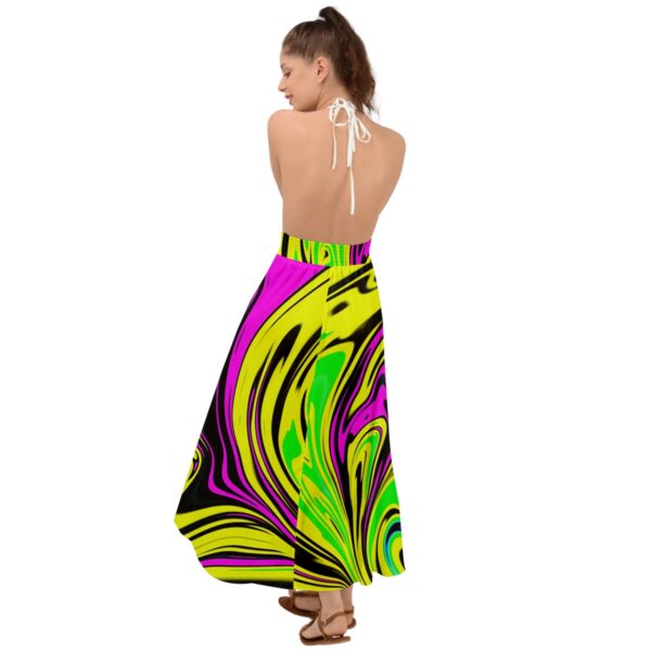 Toxicity Backless Maxi Beach Dress - Image 2