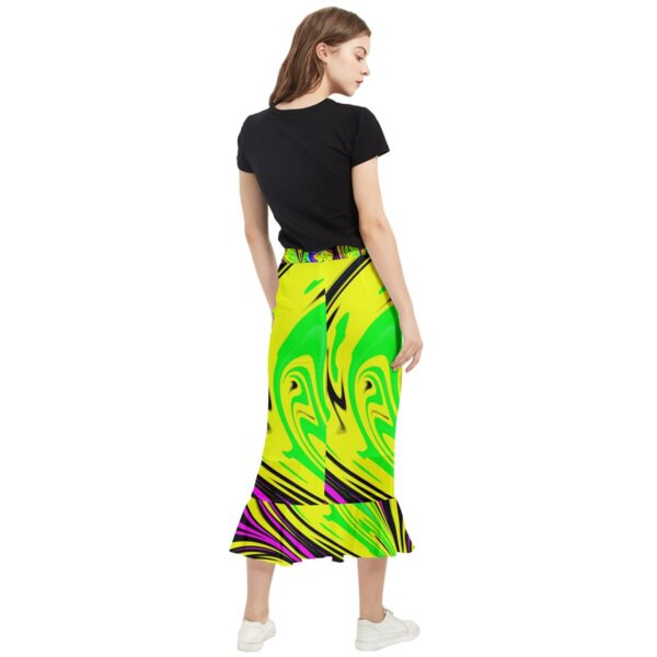 Toxicity Chiffon Flounce Maxi Skirt - Image 2