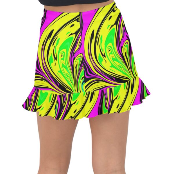 Toxicity Chiffon Fishtail Mini Skirt - Image 2