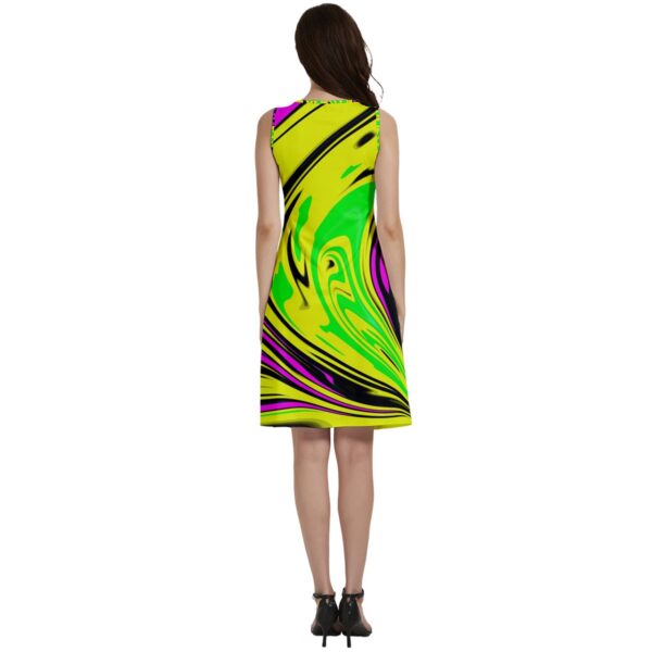 Toxicity Classic Fit & Flare Dress - Image 2