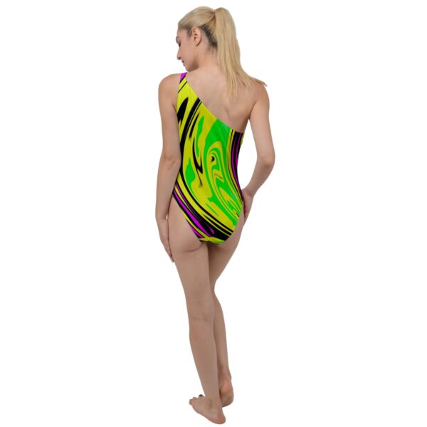 Toxicity Classic One-Shoulder One Piece Swimsuit - Image 2