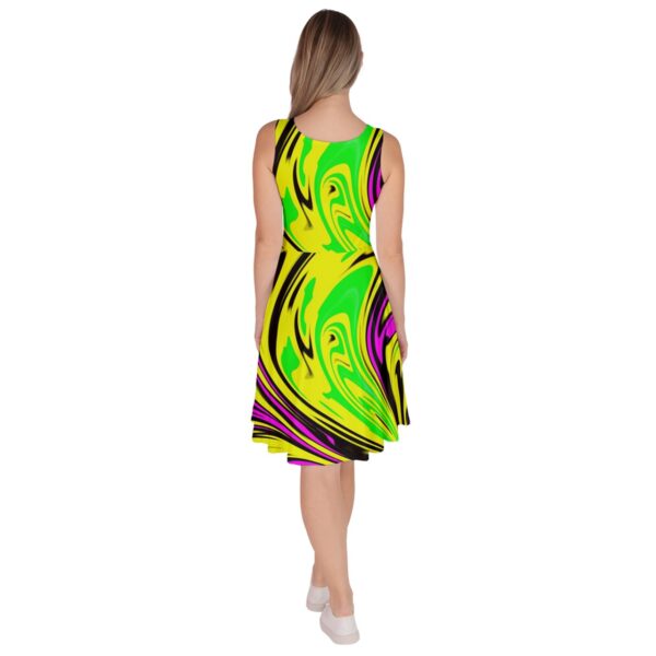 Toxicity Classic Pocketed Fit & Flare Dress - Image 2