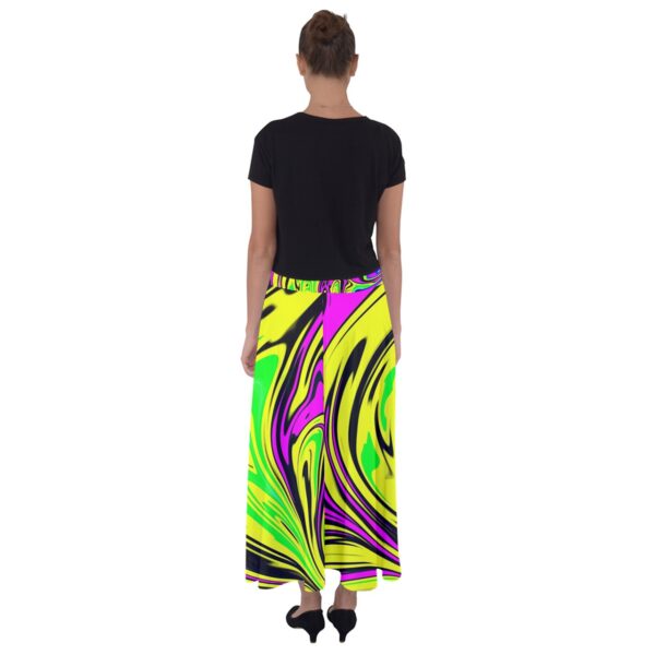 Toxicity Flared Maxi Skirt - Image 2