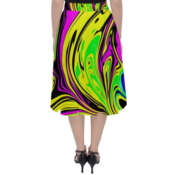 Toxicity Pleated Midi Skirt - Image 2