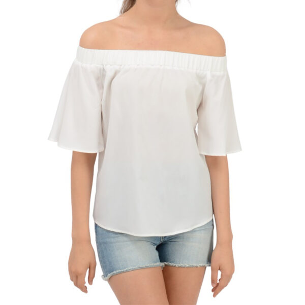 Bloom Off Shoulder Short Sleeve Top - Image 3