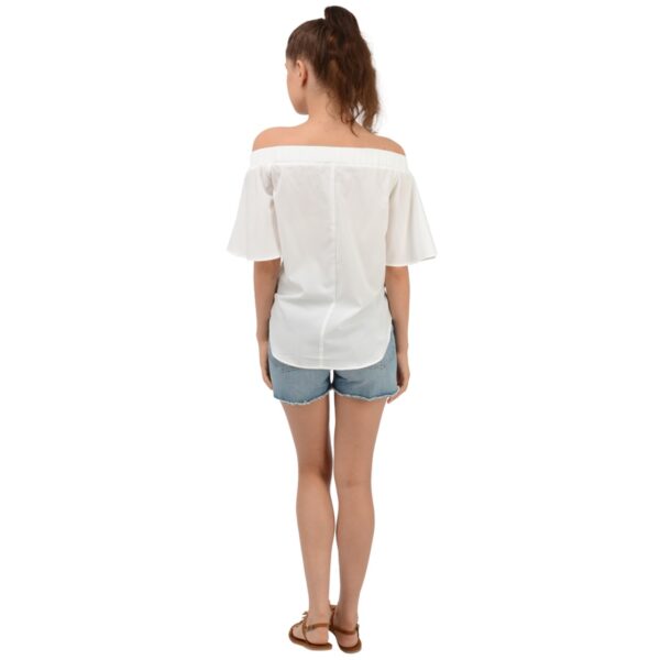 Bloom Off Shoulder Short Sleeve Top - Image 4