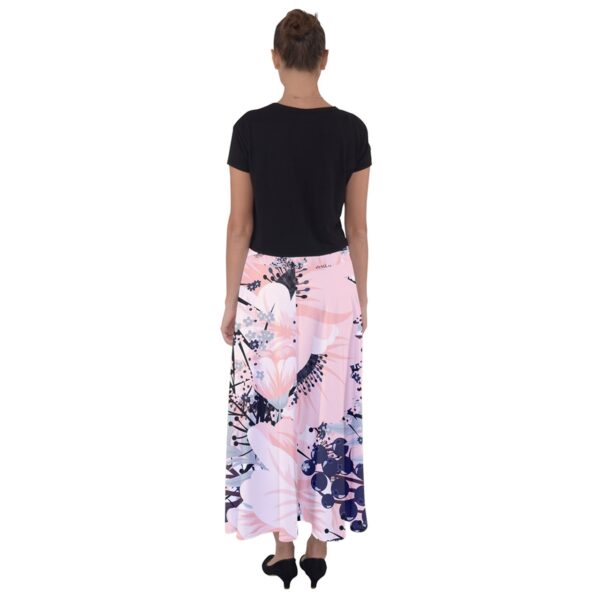 Vino Dolce Flared Maxi Skirt - Image 2